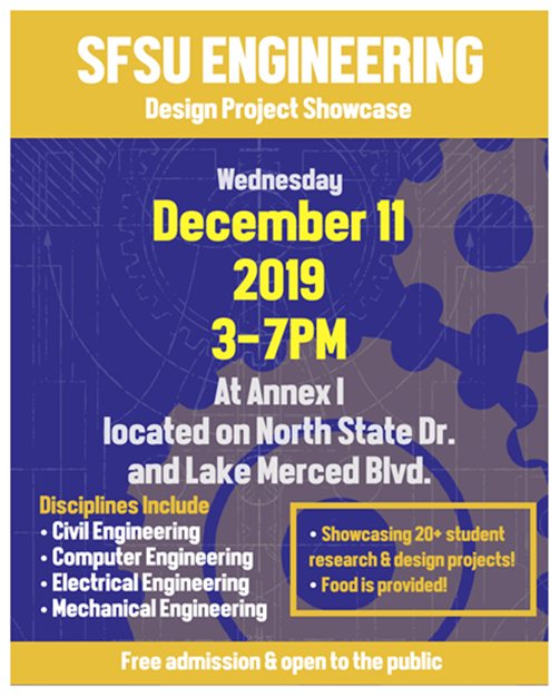 SFSU Engineering - Design Project Showcase