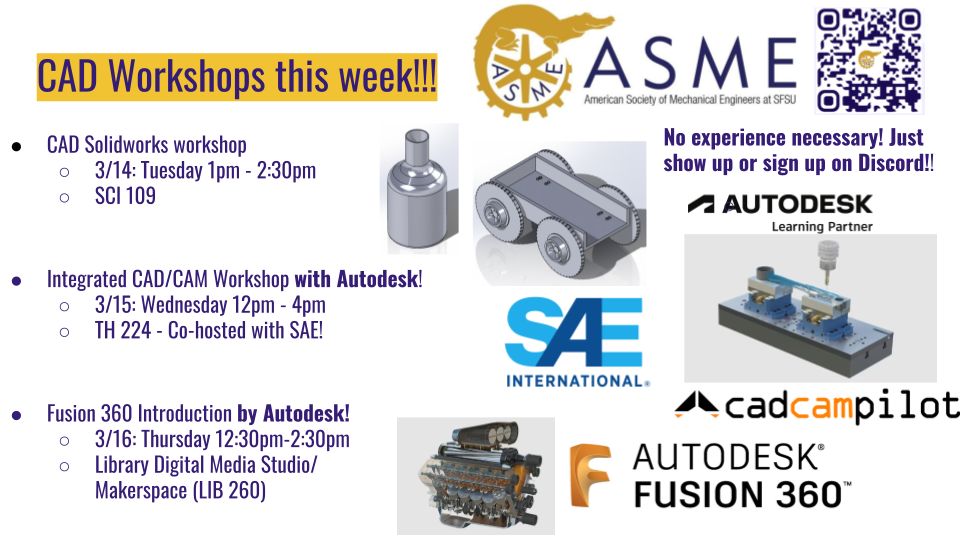 ASME CAD Workshops