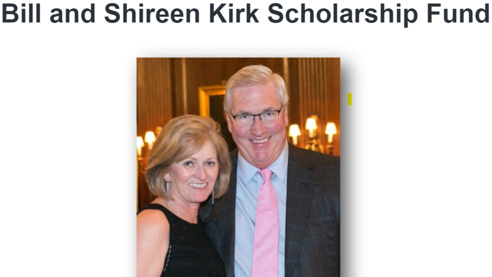 Bill Shireen Scholarship Fund