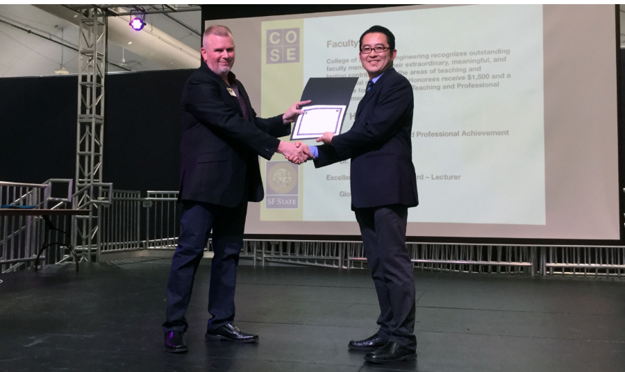 Dr. Kwok Siong Teh Receives Award