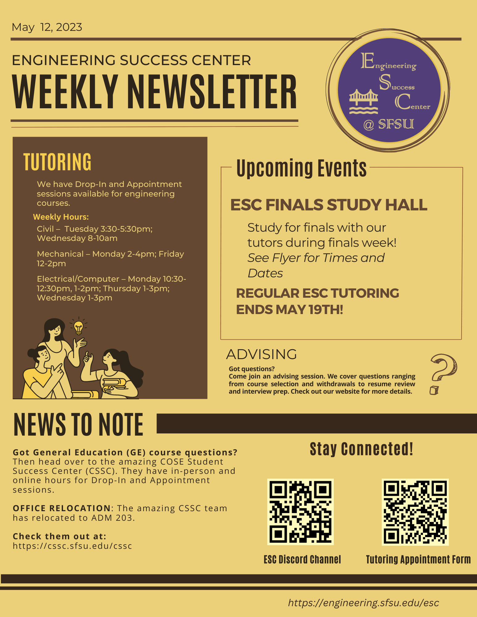 ESC Newsletter 5-19