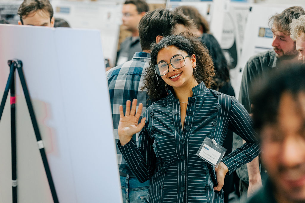 Francesca Hudnall Saez, Mechanical Engineering Student in Senior Showcase, Spring 2025