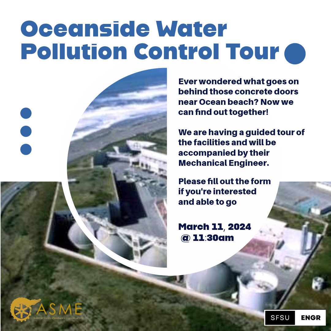 ASME Oceanside Water Polluton Coktrol Tour Spring 2024