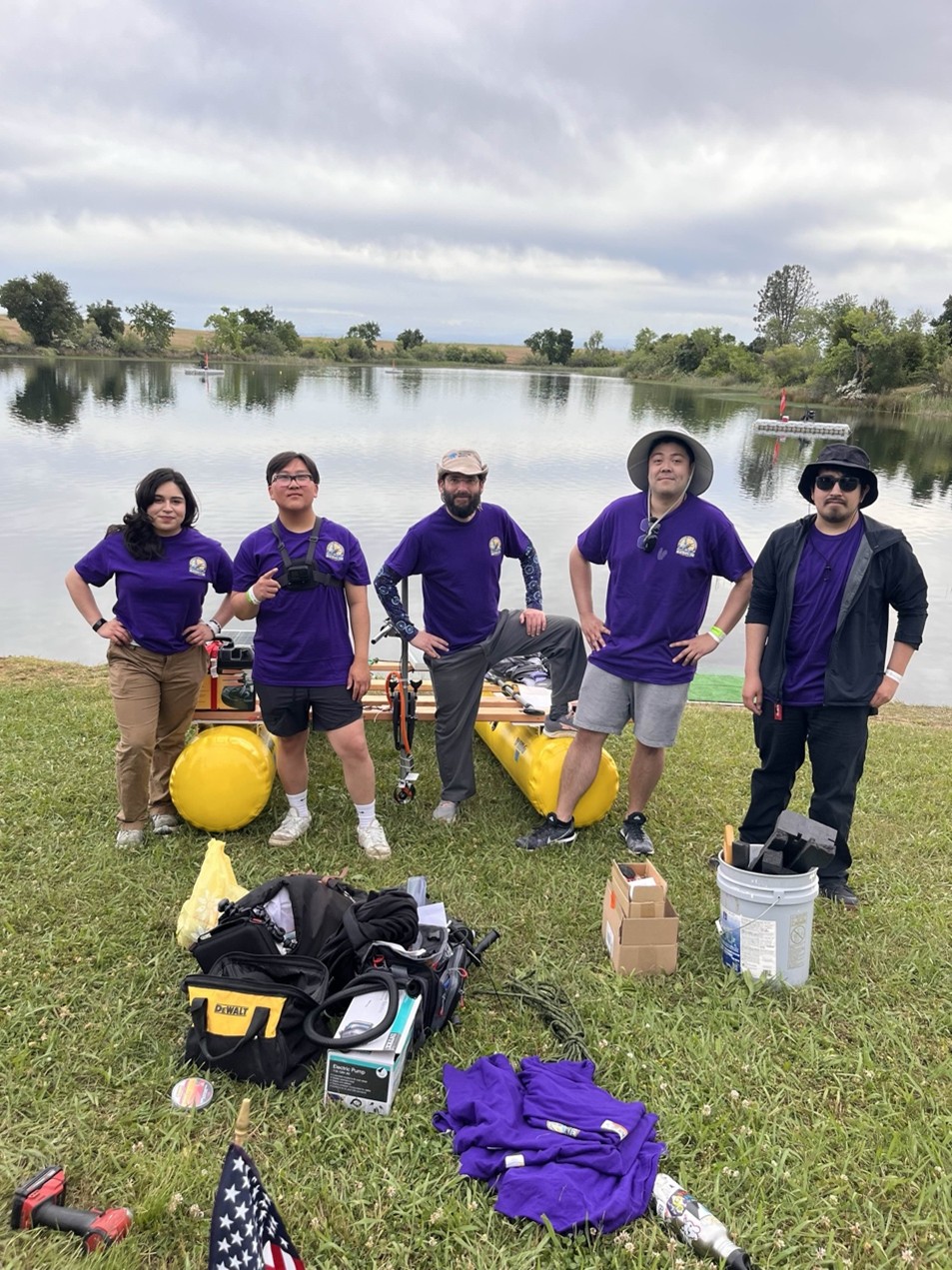 SF State Engineering Students in Solar Regatta Spring 2025