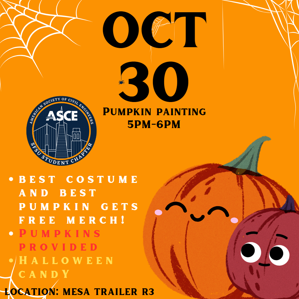 ASCE Pumpkin Painting 