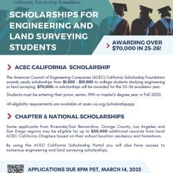 ACEC California Scholarship