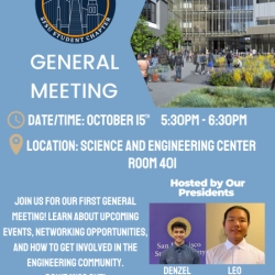 ASCE General Meeting