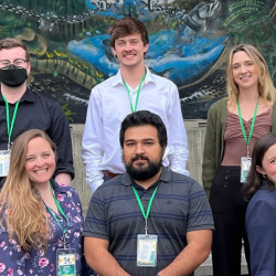 Photo of SFSU Students in the CSU Research Competition in CSU Humboldt