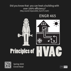 ENGR 465 Principles of HVAC SFSU ENGR New Course Offerings Spring 2025