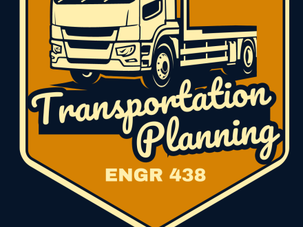 ENGR 438 Transportation Planning Logo