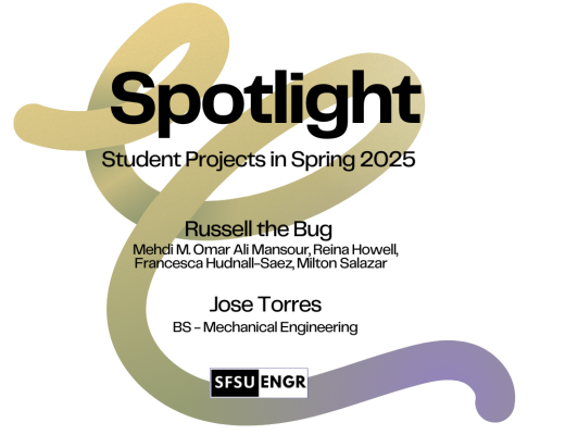 Spotlight Student Projects in Spring 2025